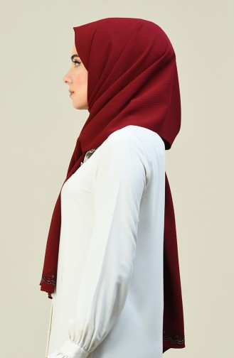 Claret Red Shawl 6910-03