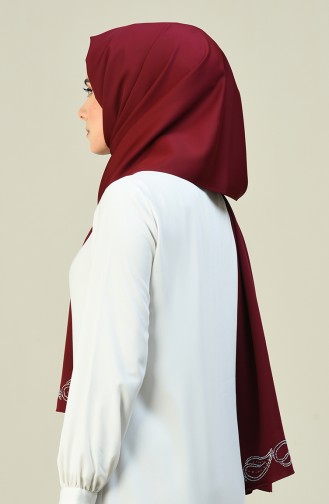 Claret red Sjaal 7002-03