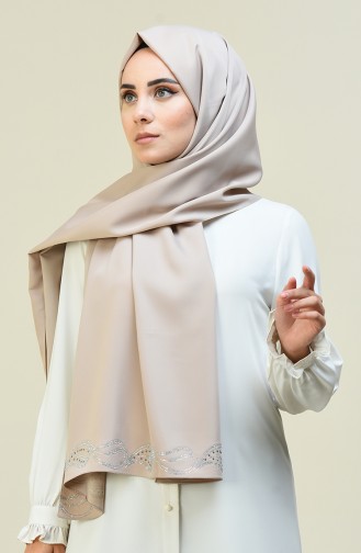 Cream Shawl 7002-04