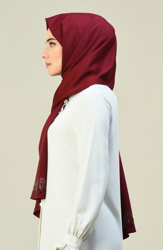 Claret Red Shawl 7003-03