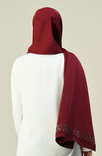 Claret Red Shawl 7003-03