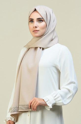 Cream Shawl 7004-04