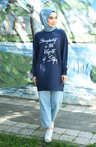 Navy Blue Tunics 8090-02