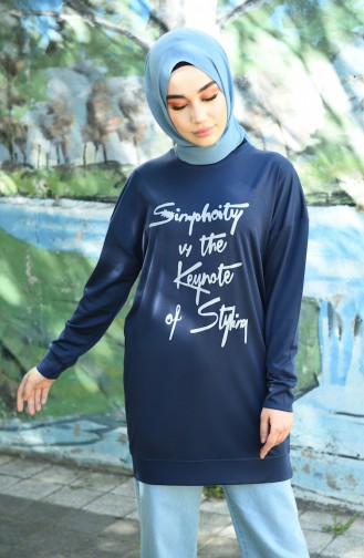 Navy Blue Tunics 8090-02