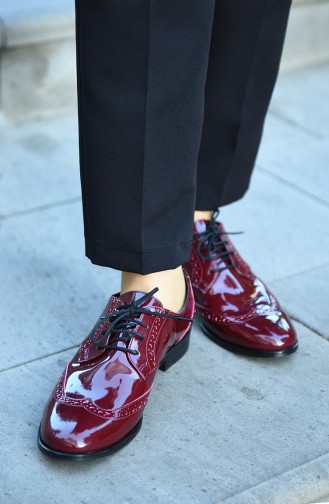 Chaussures de jour Bordeaux 118-02