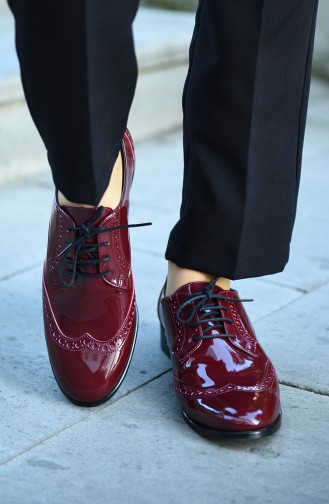 Chaussures de jour Bordeaux 118-02