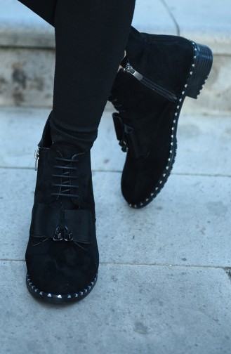 Black Boots-booties 803-01