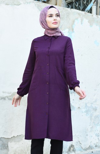 Pocket Tunic Purple 8156-06