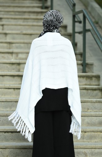 Ponchos Blanc 1008-02