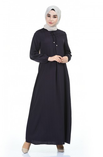 Robe Hijab Pourpre 0552-07