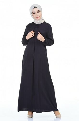Lila Hijab Kleider 0552-07