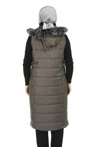 Dark mink Gilet 0390-03