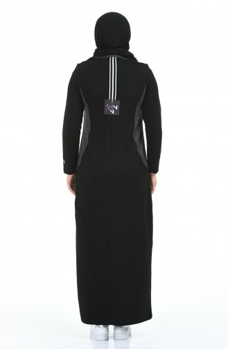 Black İslamitische Jurk 99226-01