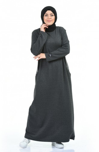 Robe Hijab Fumé 99226-03