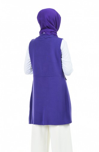 Purple Gilet 14128-03