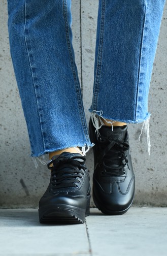 Black Sport Shoes 0715-02