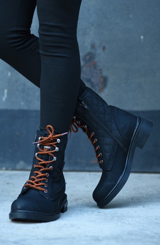 Black Boots-booties 1170-01