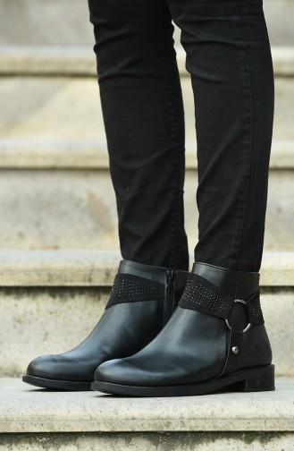Black Boots-booties 104-01