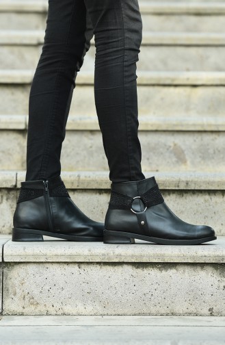 Black Boots-booties 104-01