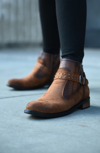 Tobacco Brown Bot-bootie 103-01