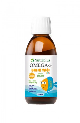 Farmasi Nutriplus Omega-3 Balık Yağı Portakal Aromalı 150 Ml 9700706