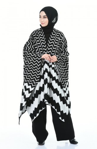 Ponchos Noir 1010-02