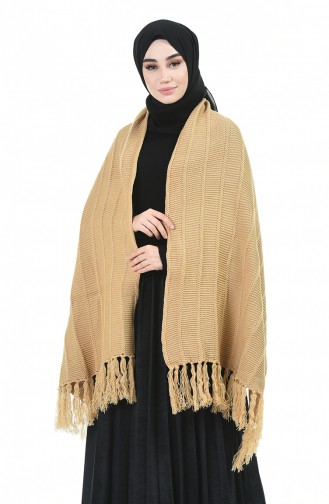 Camel Poncho 1008-03