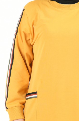 قميص رياضي أصفر 3245-02