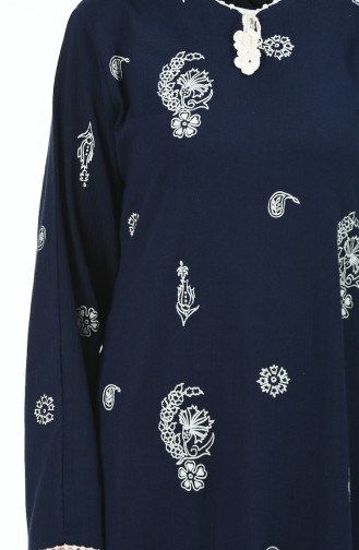 Navy Blue Tuniek 0060-02