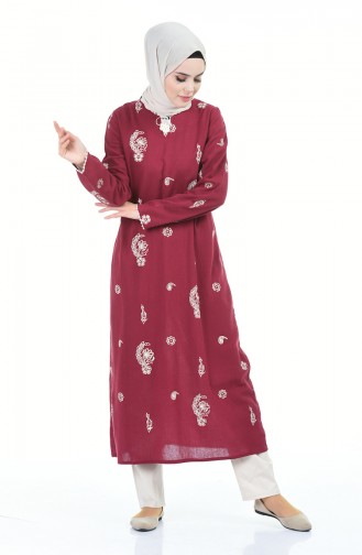 Claret red Tuniek 0060-04