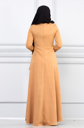 Robe Hijab Camel 5041-02