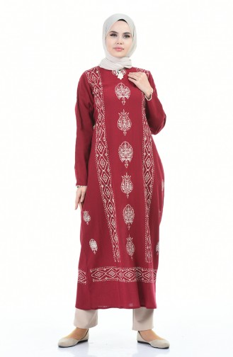 Claret red Tuniek 0062-01