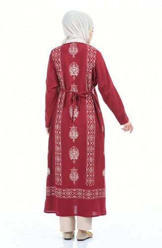 Claret red Tuniek 0062-01