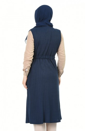 Navy Blue Gilet 4013-06