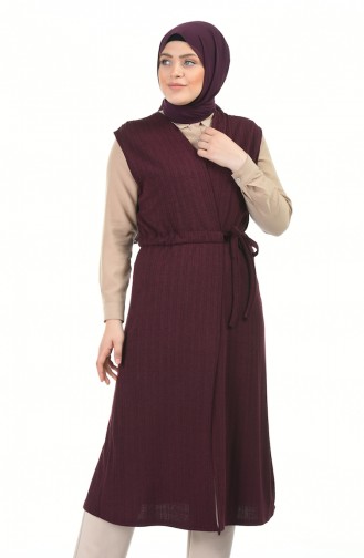 Dark Plum Waistcoats 4013-07