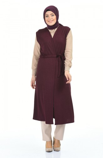 Dark Plum Waistcoats 4013-07