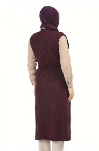 Dark Plum Waistcoats 4013-07