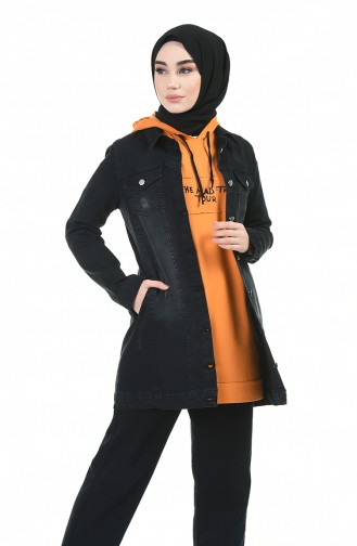 Schwarz Jacke 6063-02