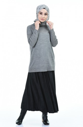 Grau Pullover 0508-01