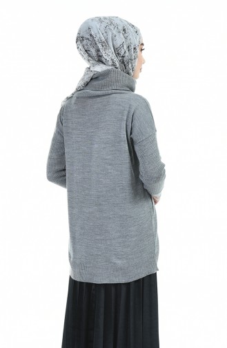 Grau Pullover 0508-01