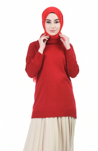 Rot Pullover 0508-02