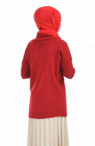 Rot Pullover 0508-02