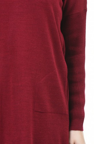 Claret Red Sweater 0508-04