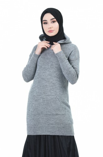 Grau Pullover 0515-03