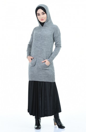 Grau Pullover 0515-03