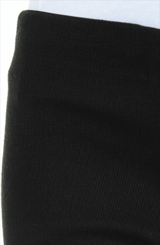 Knitwear wide Leg Pants 0520-01 Black 0520-01