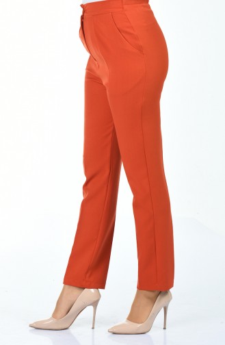 Straight Leg Trousers with Pockets 4178-03 Tile 4178-03