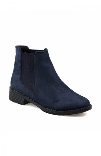 Navy Blue Boots-booties 26037-12