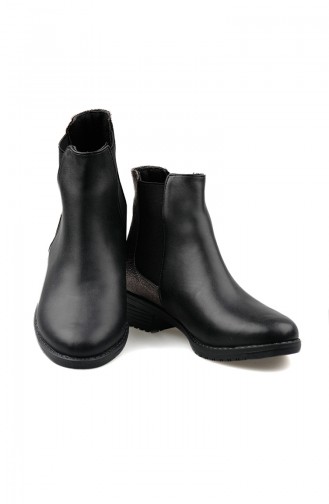 Black Boots-booties 26038-13