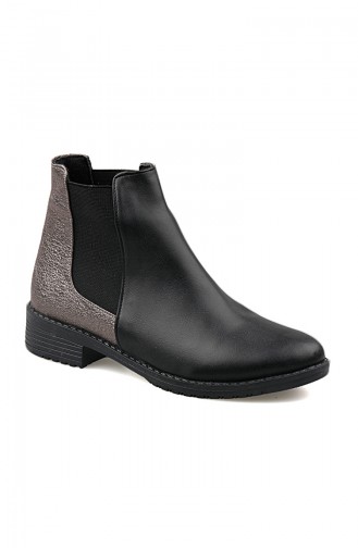 Black Boots-booties 26038-13
